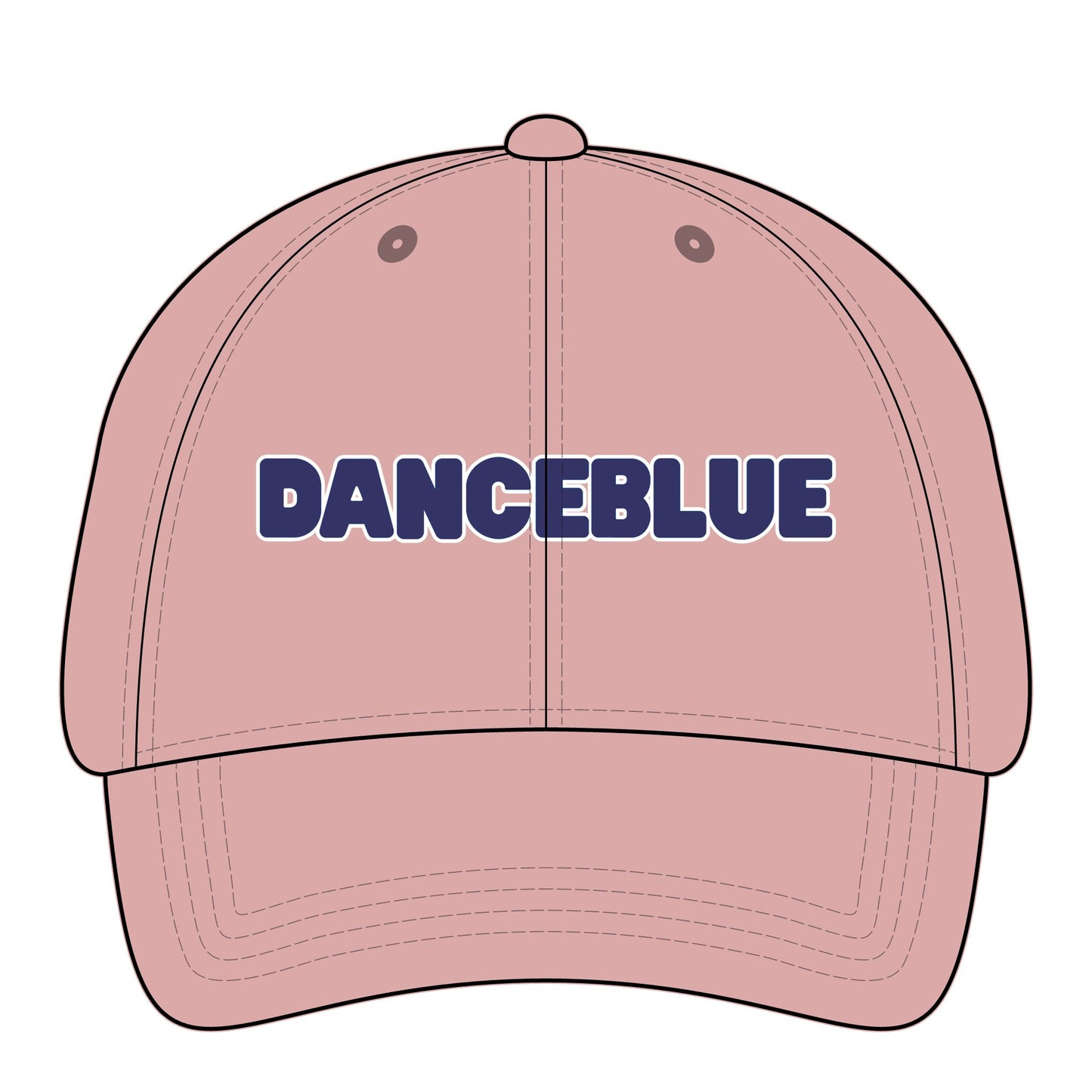 DanceBlue Hat - Kentucky Blue Font