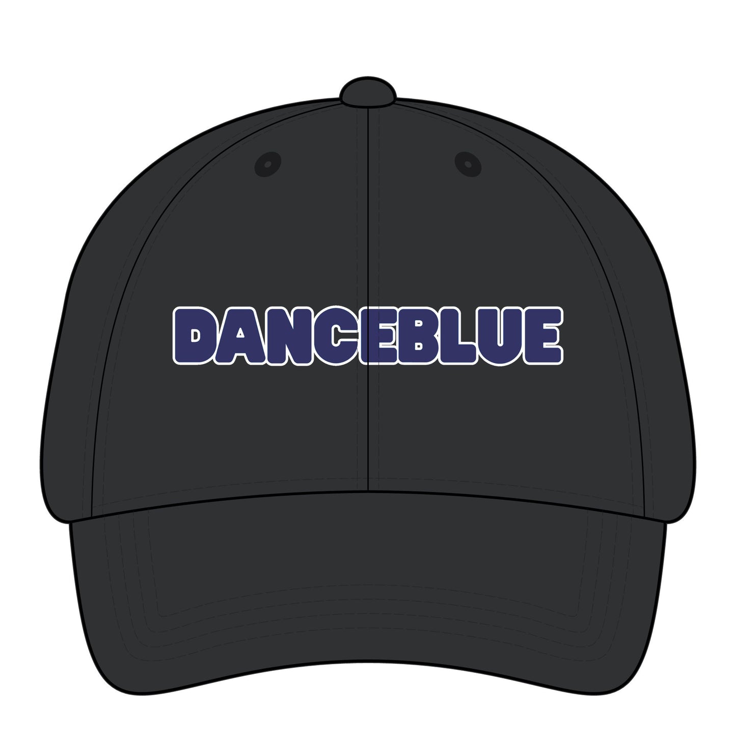 DanceBlue Hat - Kentucky Blue Font