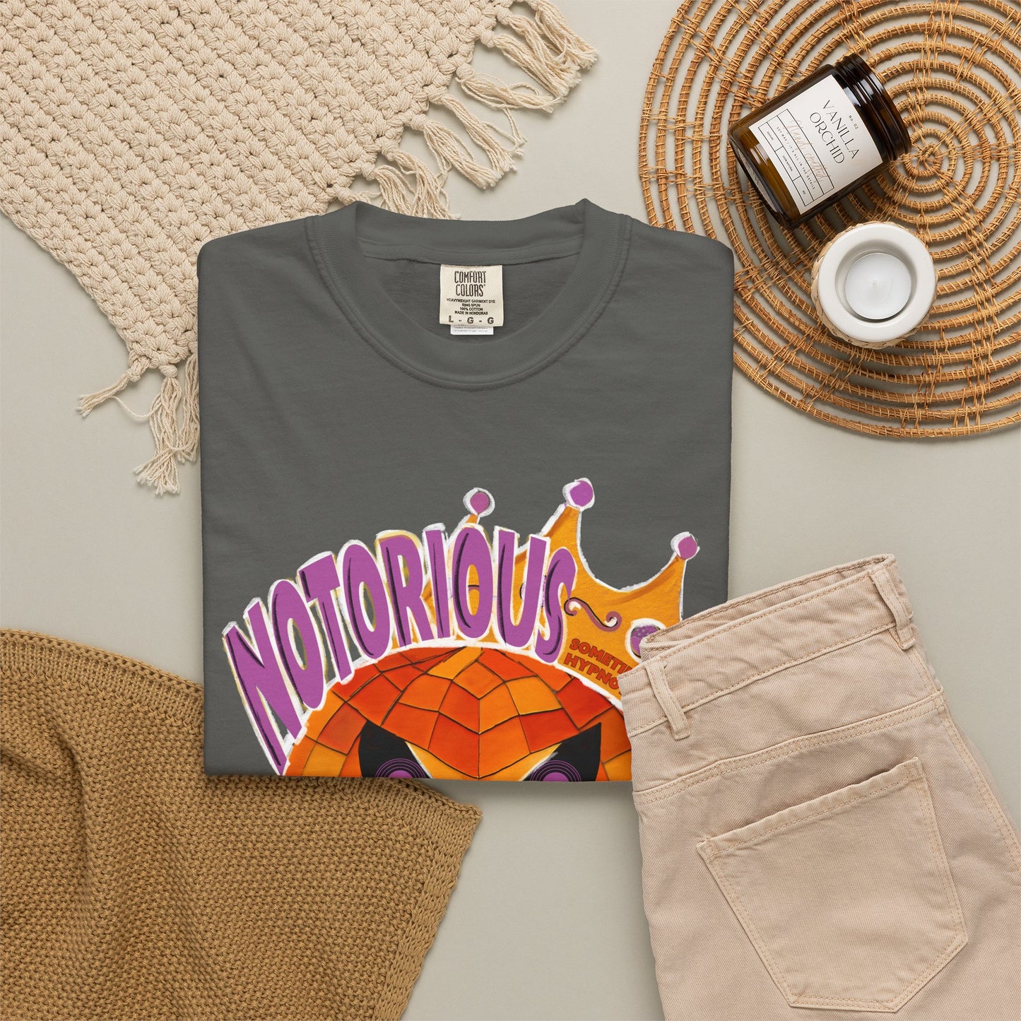 Notorious B.O.O. T-shirt | Halloween Jack-o'-Lantern Design
