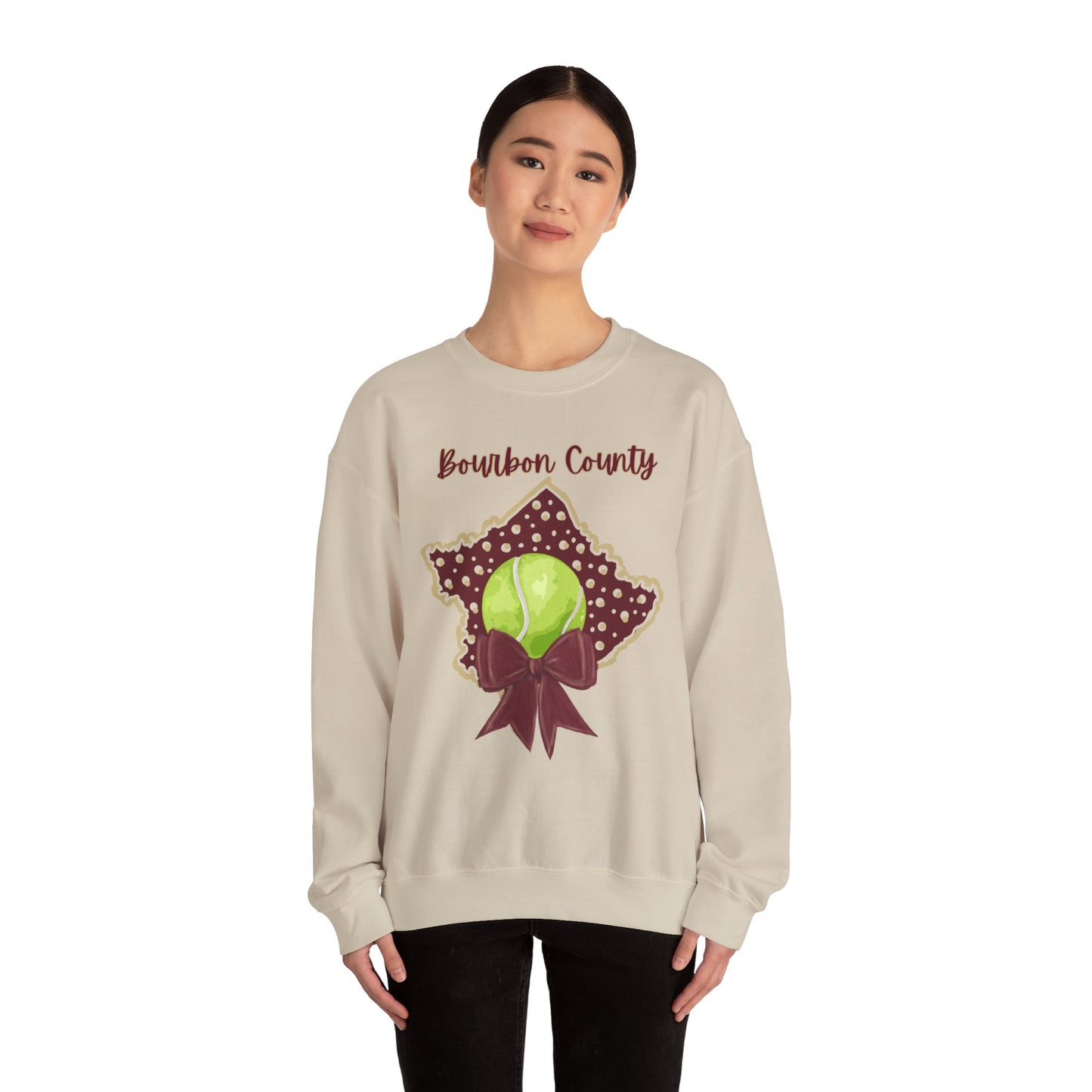 Bourbon County Tennis Crewneck