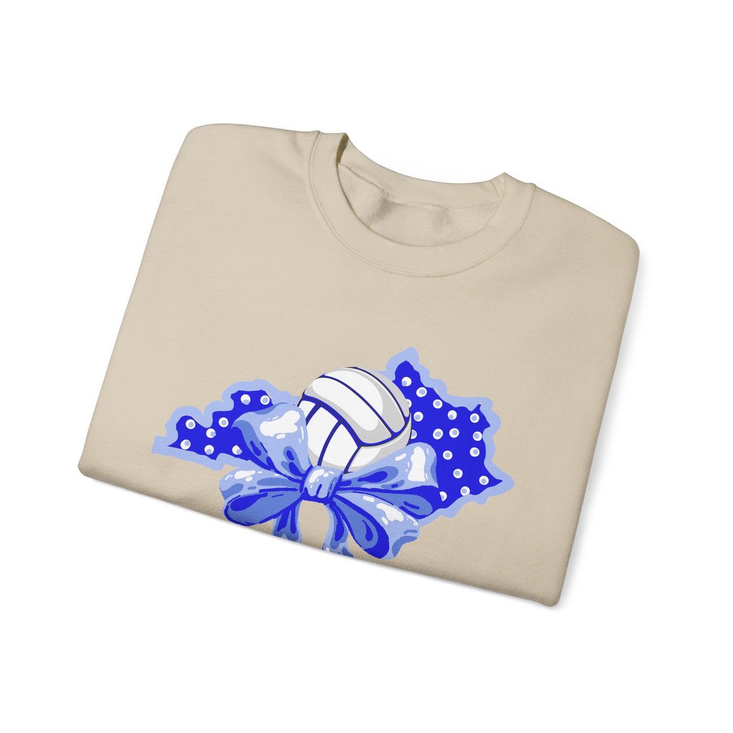 Volleyball and Bows Kentucky Crewneck