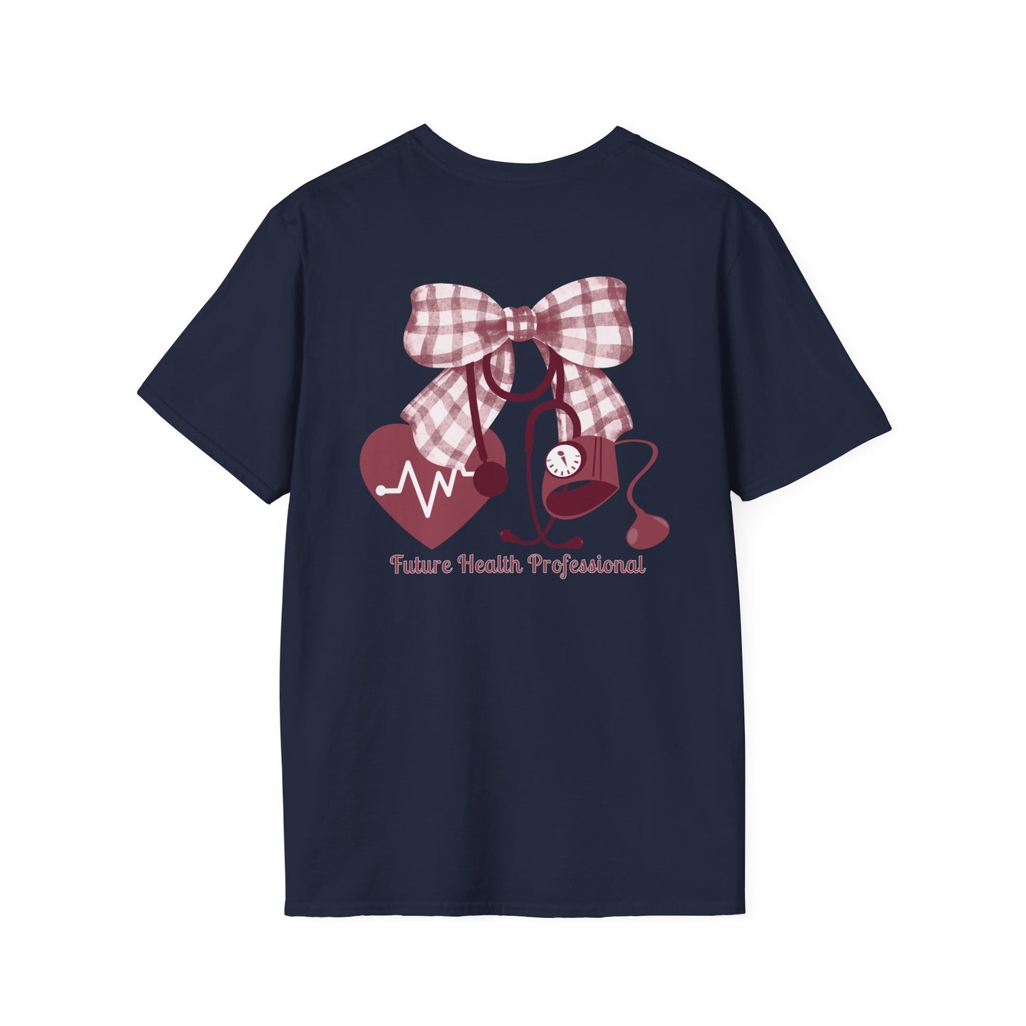 HOSA Tee with bow, stethoscope, bp cuff - Unisex T-Shirt