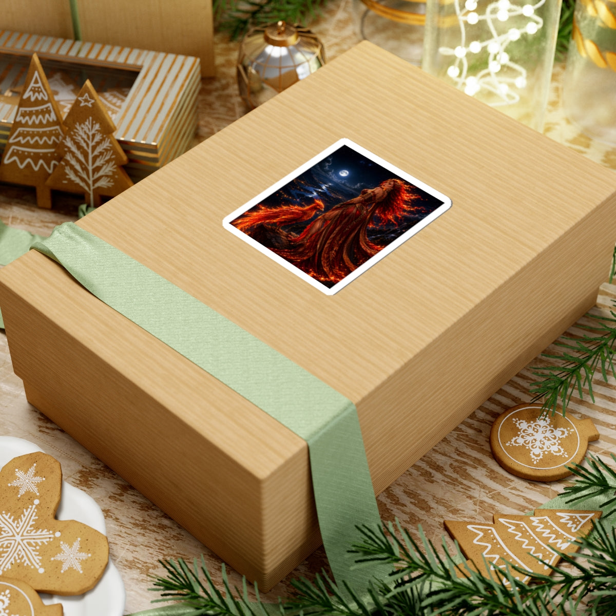 Fire Goddess Sticker | Andi B. Designs