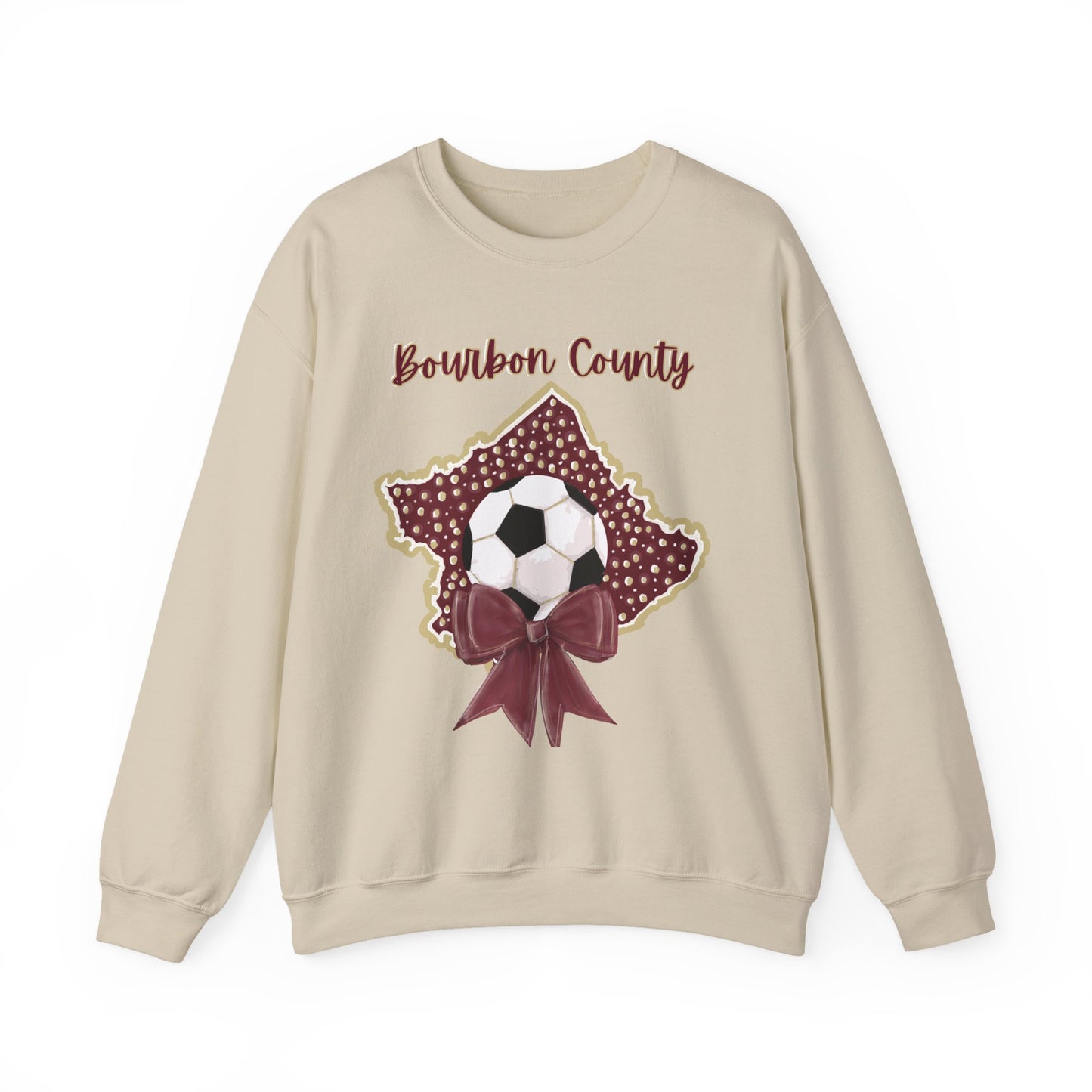 Bourbon County Soccer Crewneck