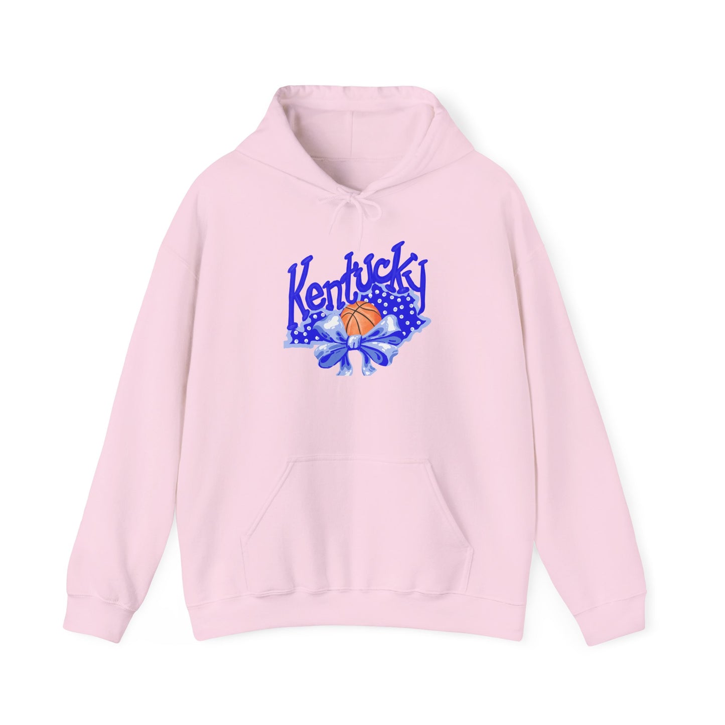 Basketball and Bows Kentucky Hoodie
