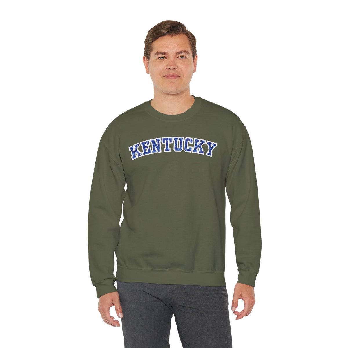 Kentucky Blue Tie-Dye Sweatshirt