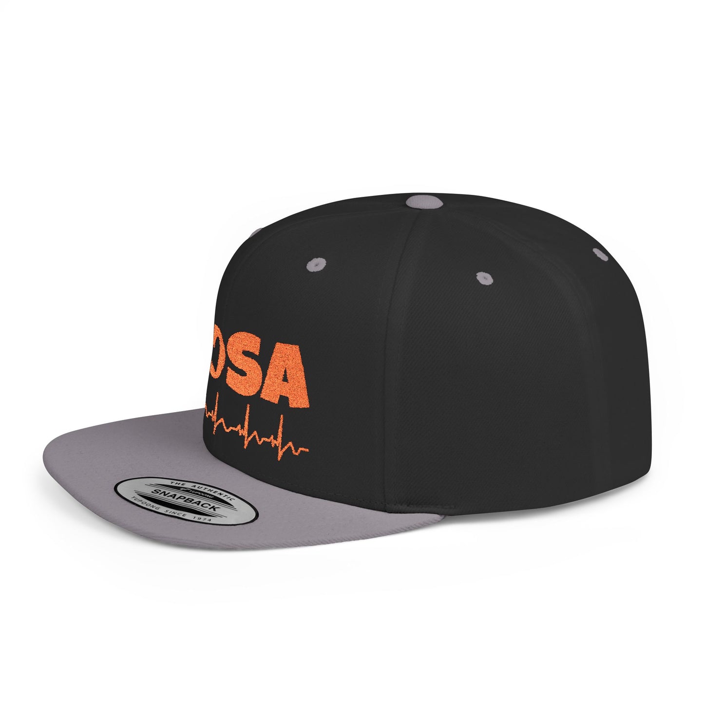 HOSA Heartbeat Flatbill Snapback - Orange Edition