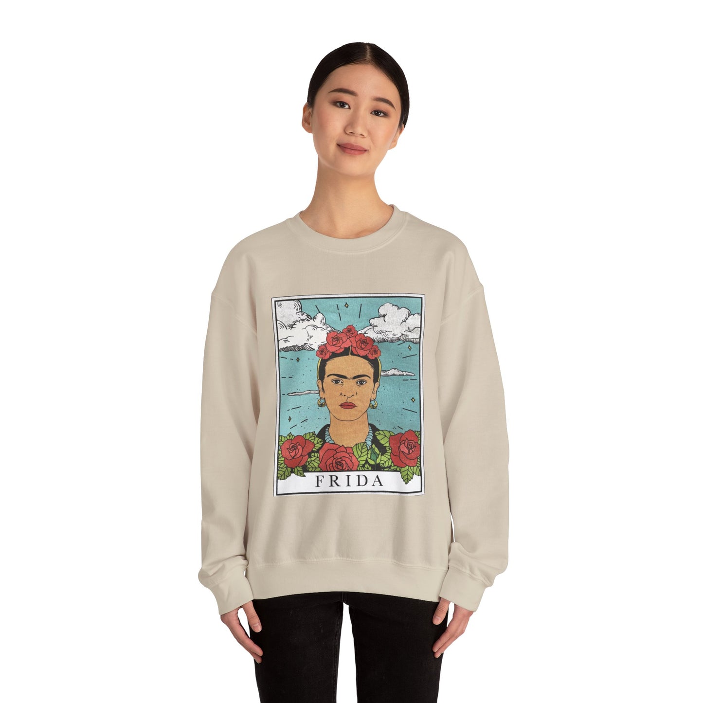 Frida Kahlo Portrait Crewneck