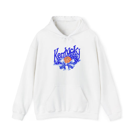 Basketball and Bows Kentucky Hoodie