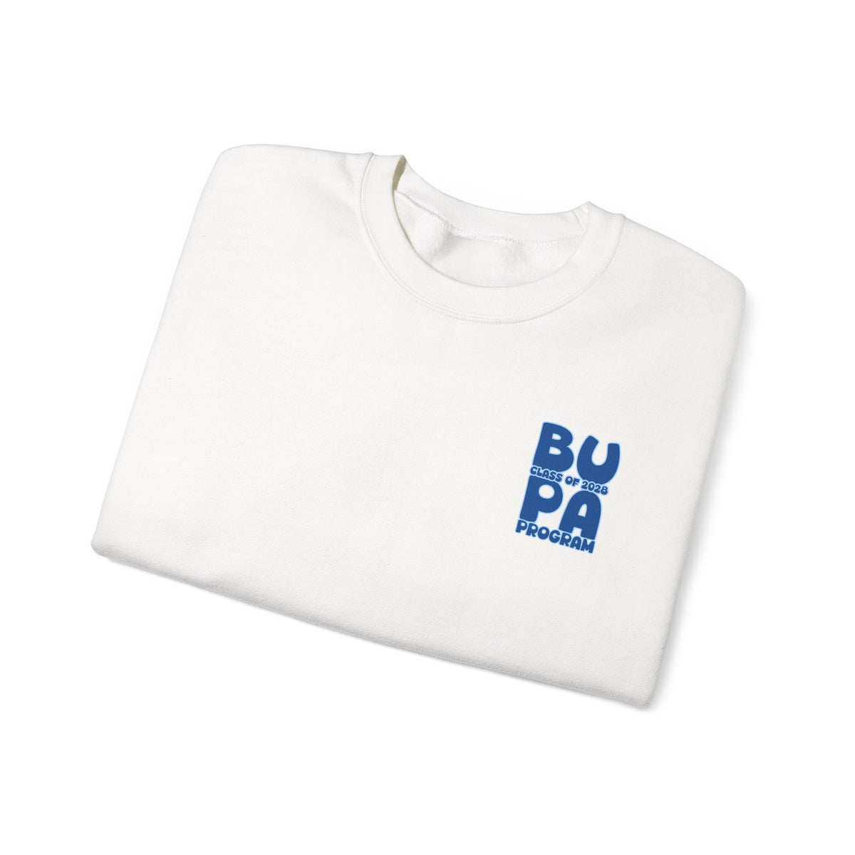 Brescia PA Program Blue Ombre Graphic Crewneck Sweatshirt