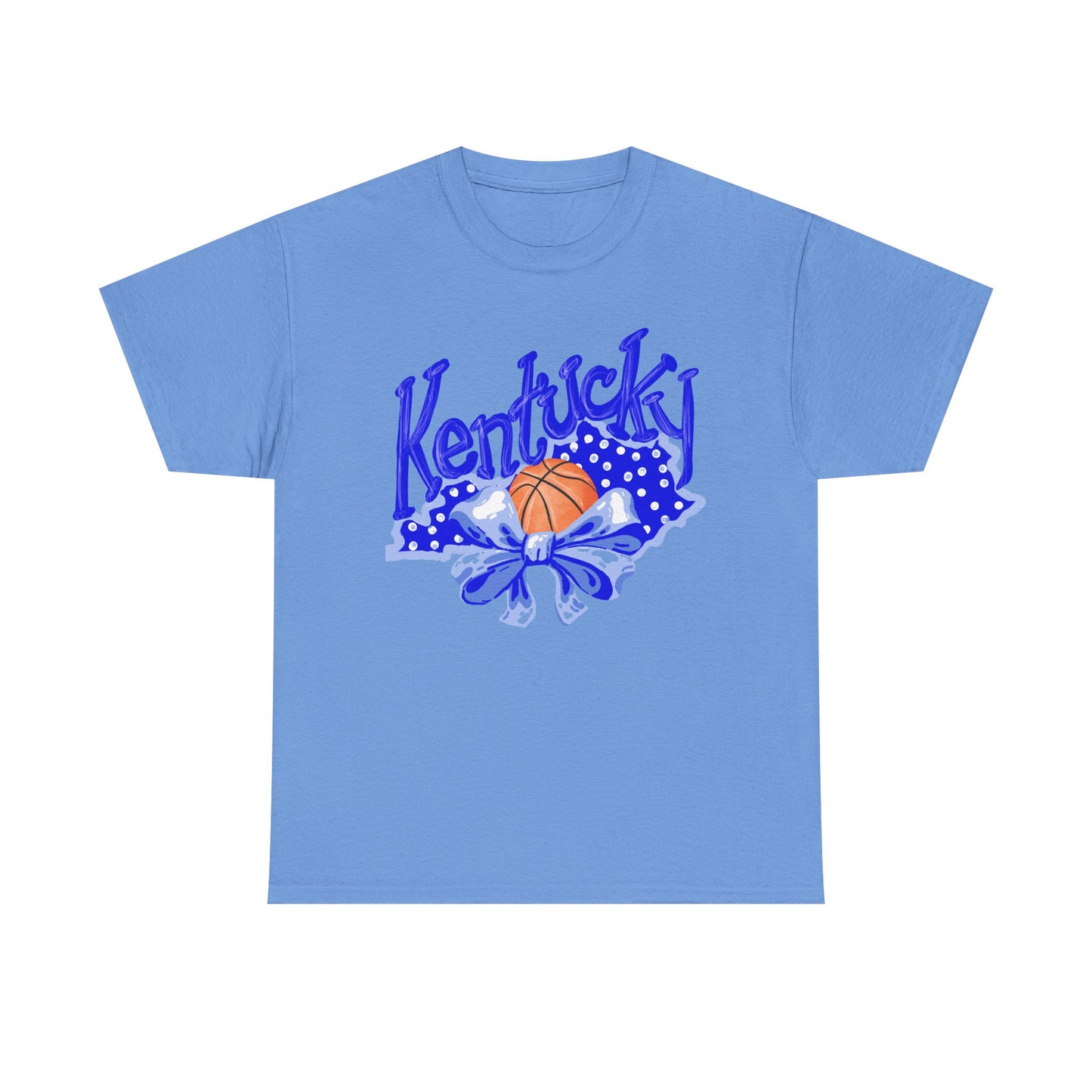 Basketball and Bows Kentucky Tee