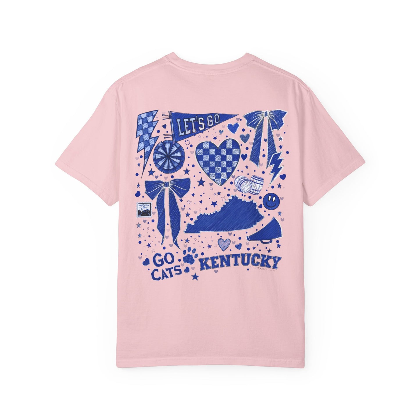 Kentucky Game Day Collage Tshirt | Cute Preppy Coquette