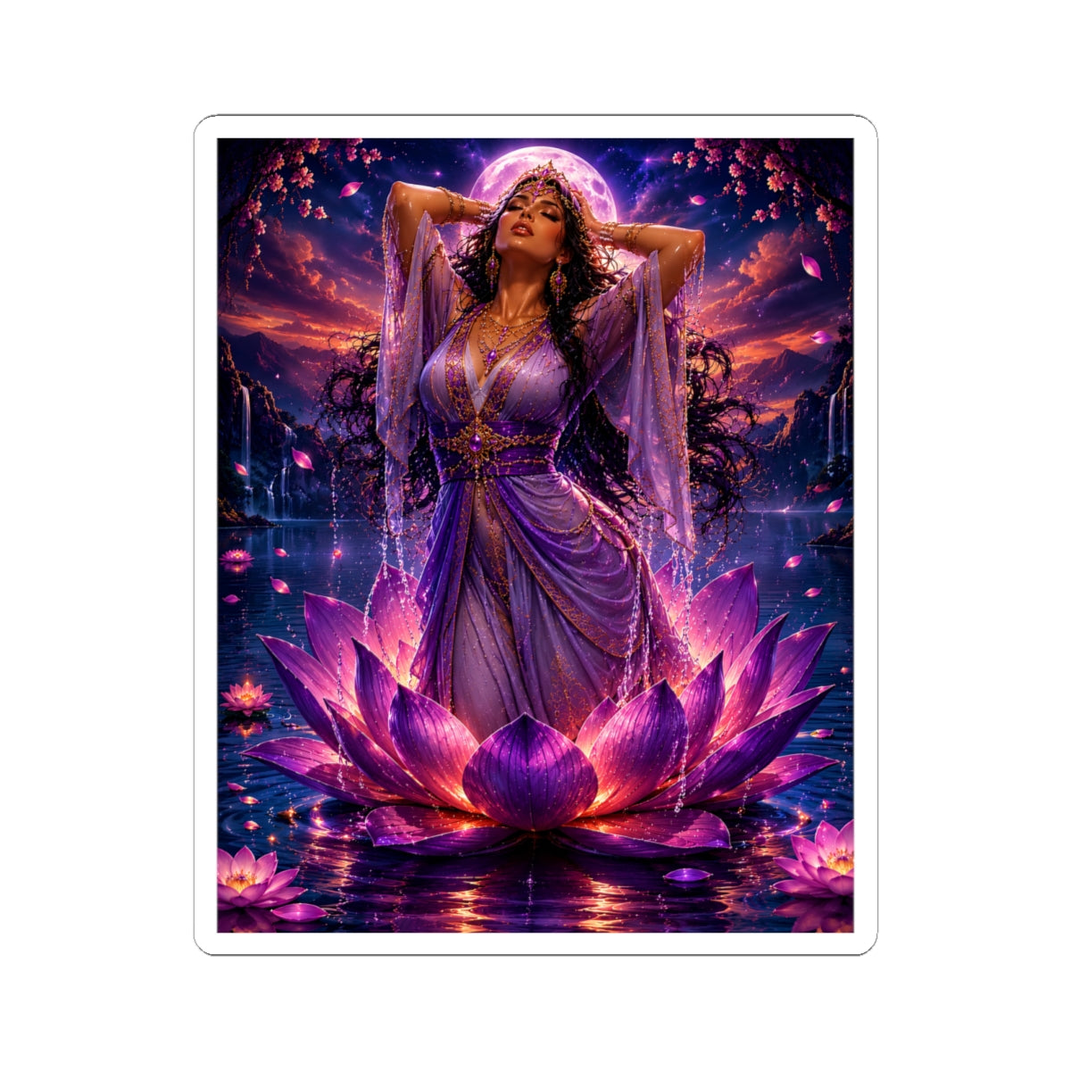 Water Goddess Sticker | Andi B. Designs