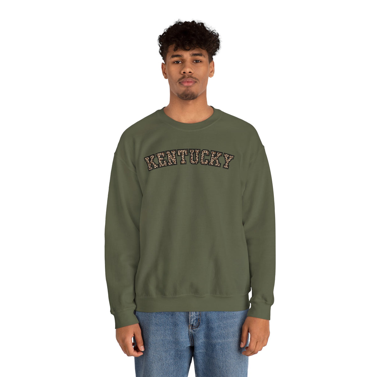Kentucky Leopard Print Sweatshirt