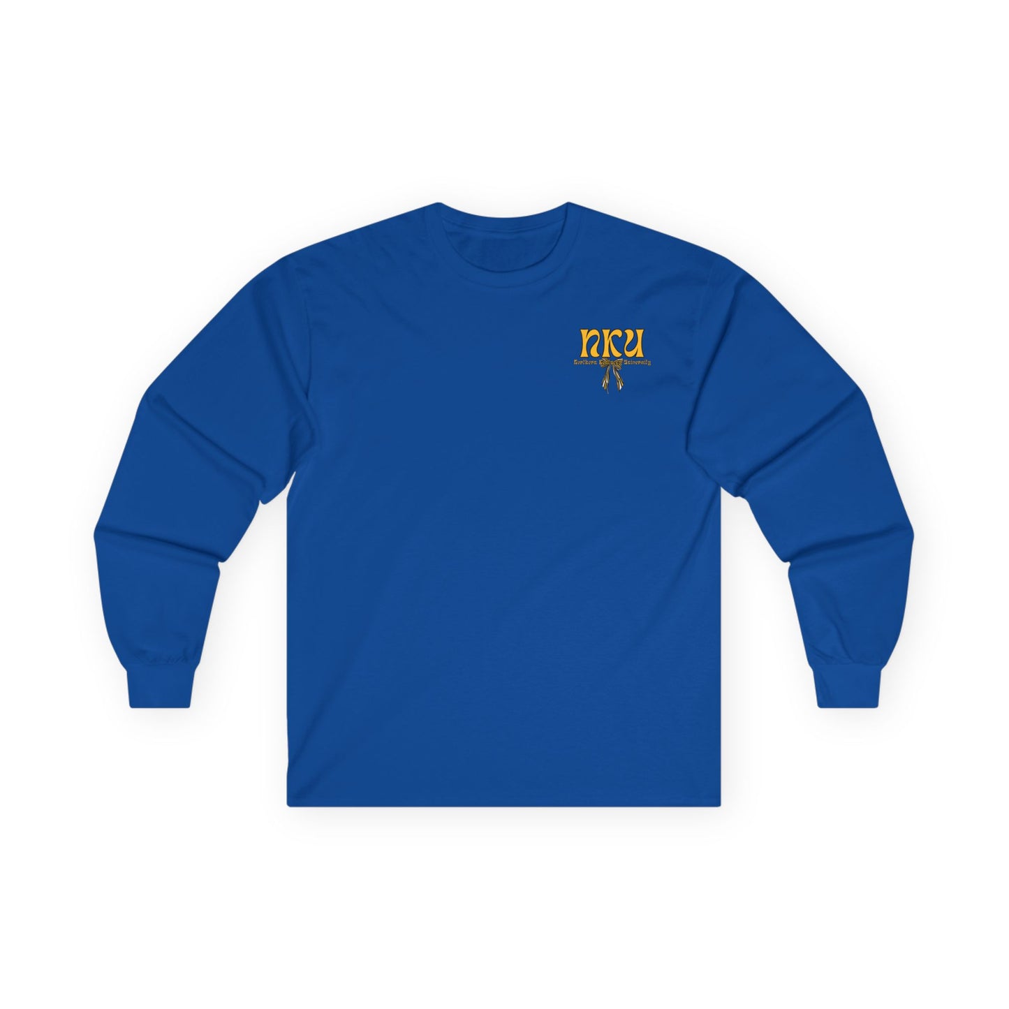 NKU Norse Ombre Stack Long Sleeve Tee