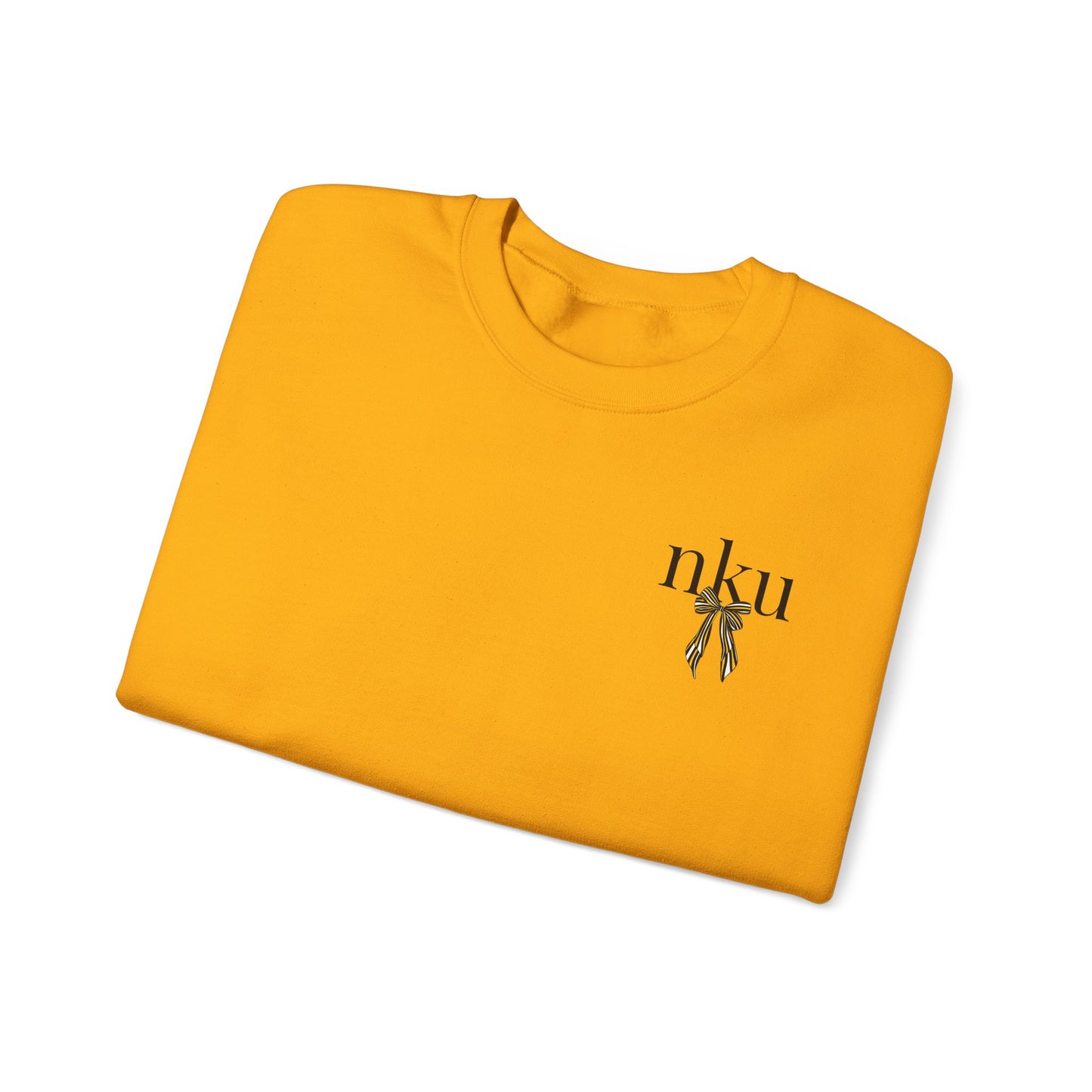 Northern Kentucky University Striped Bow Crewneck