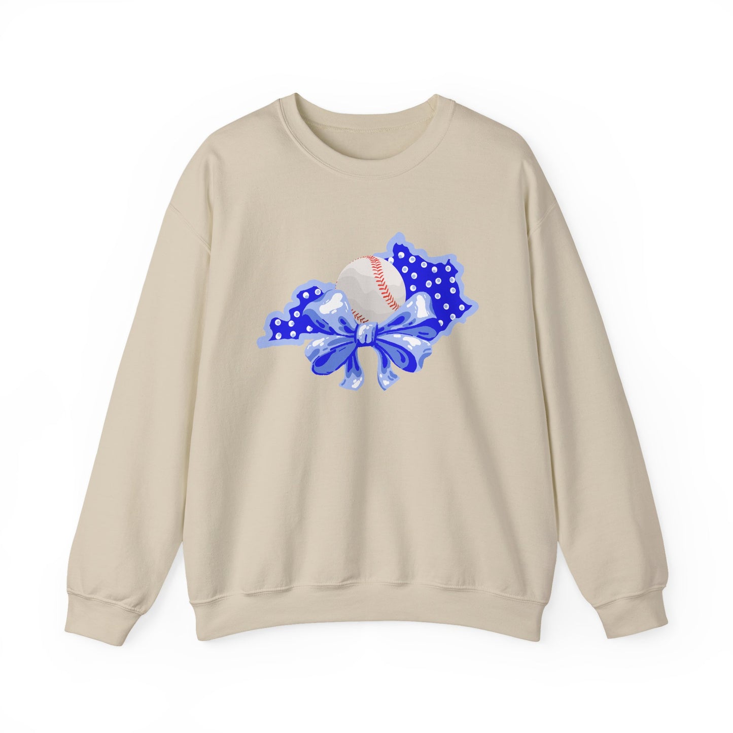 Baseball and Bows Kentucky Crewneck