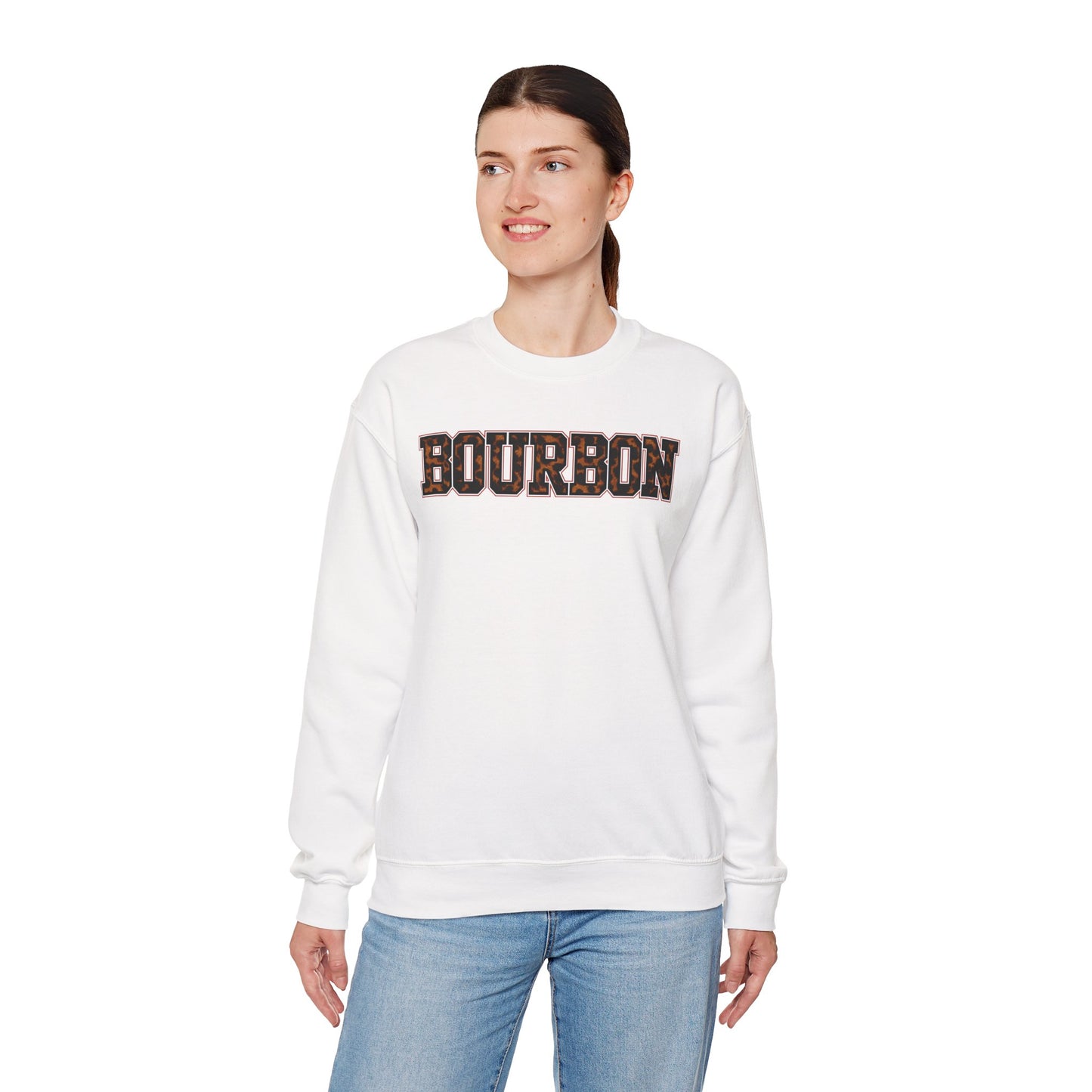 Bourbon County Leopard Print Crewneck