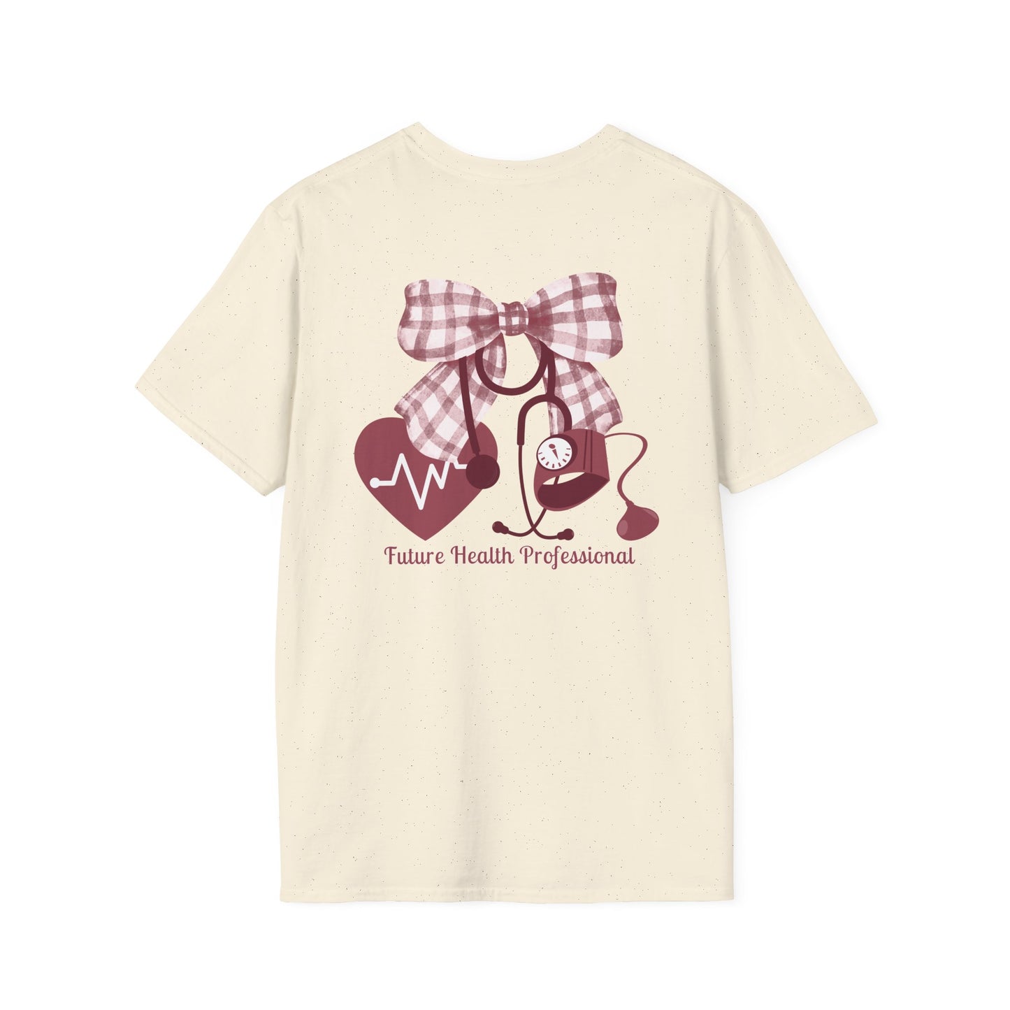 HOSA Tee with bow, stethoscope, bp cuff - Unisex T-Shirt