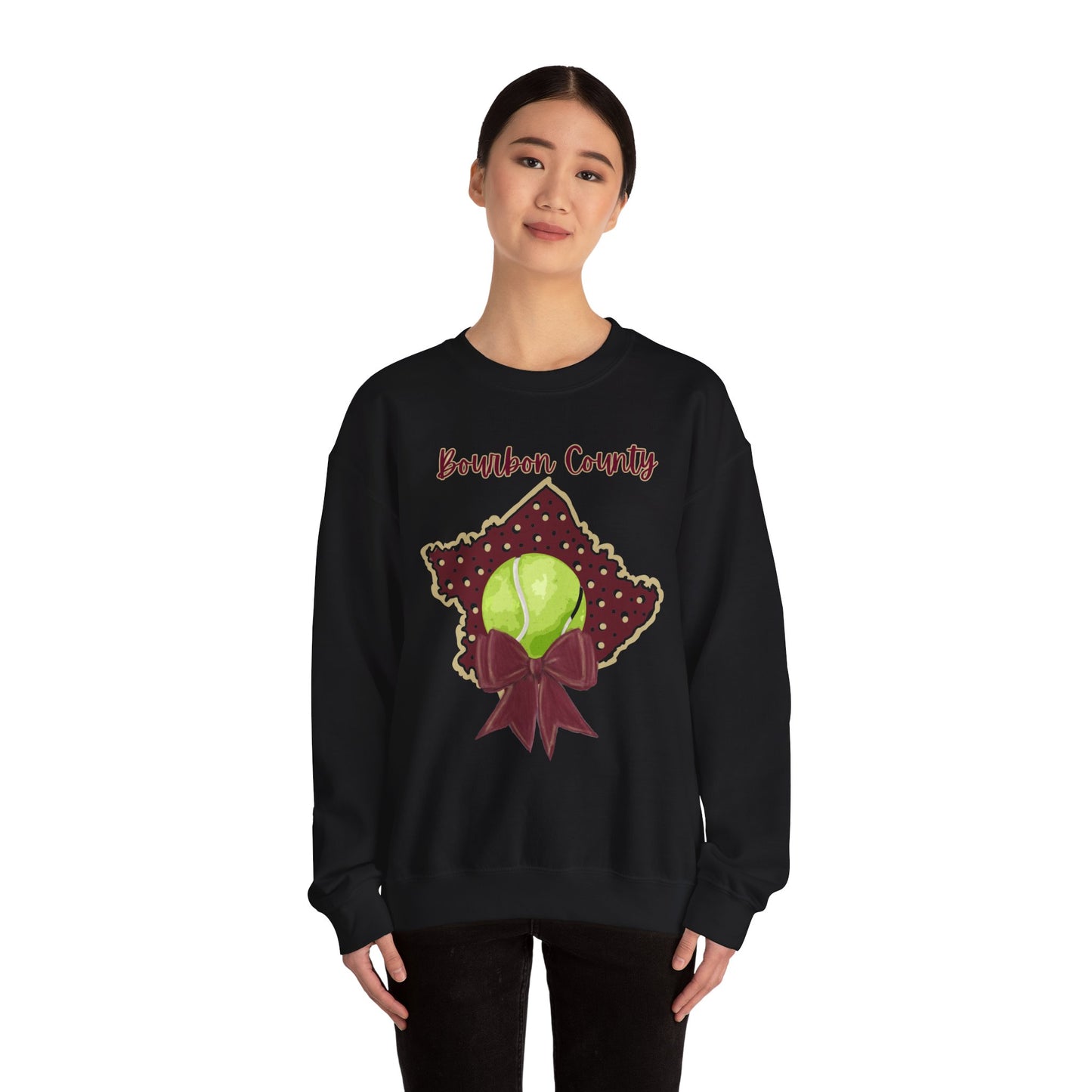 Bourbon County Tennis Crewneck