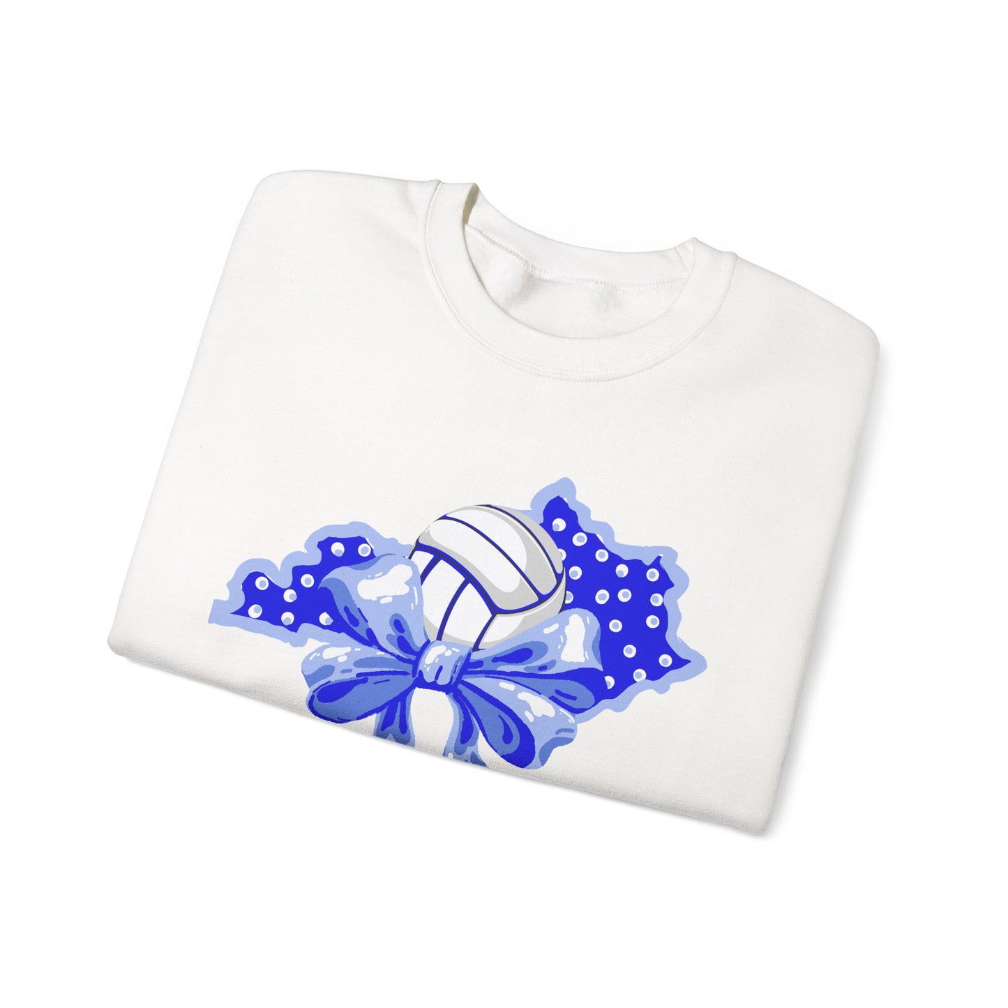 Volleyball and Bows Kentucky Crewneck