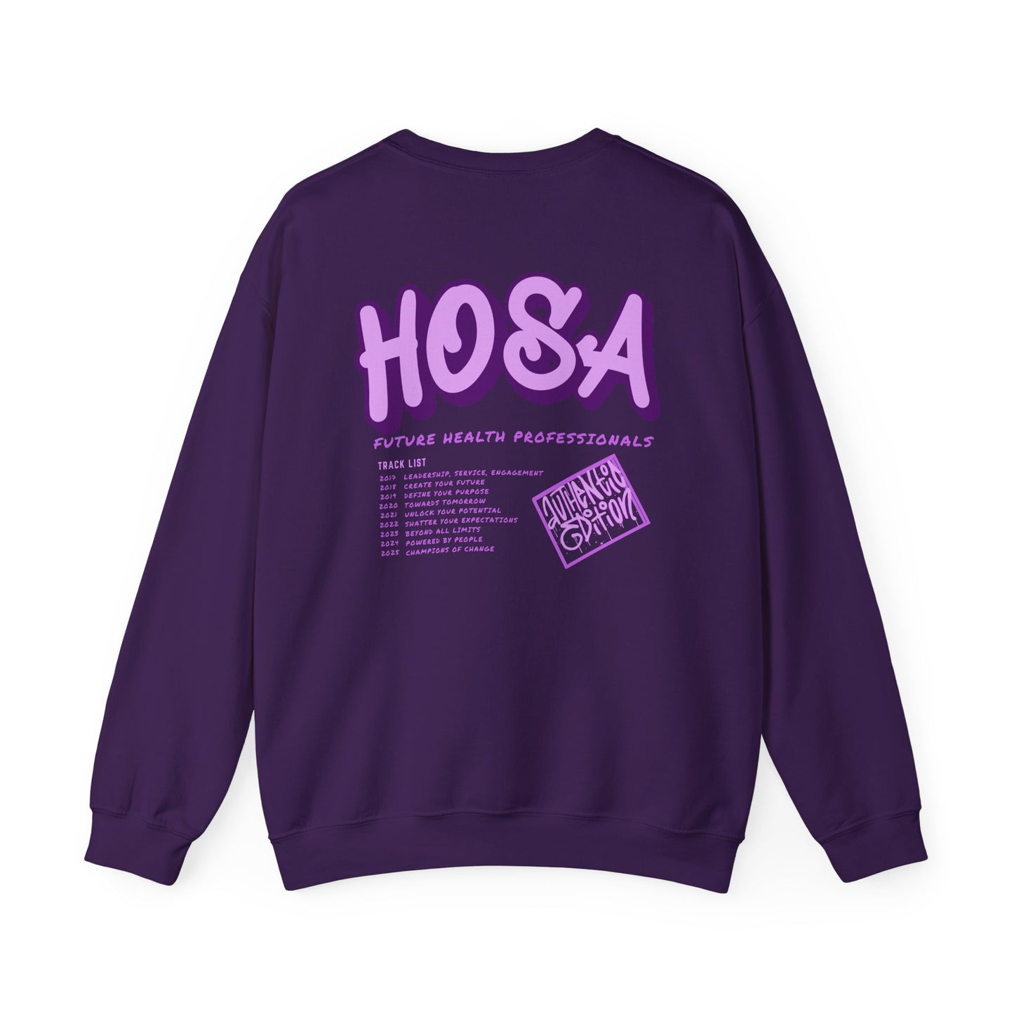 HOSA "Concert" Crewneck - Purple Edition