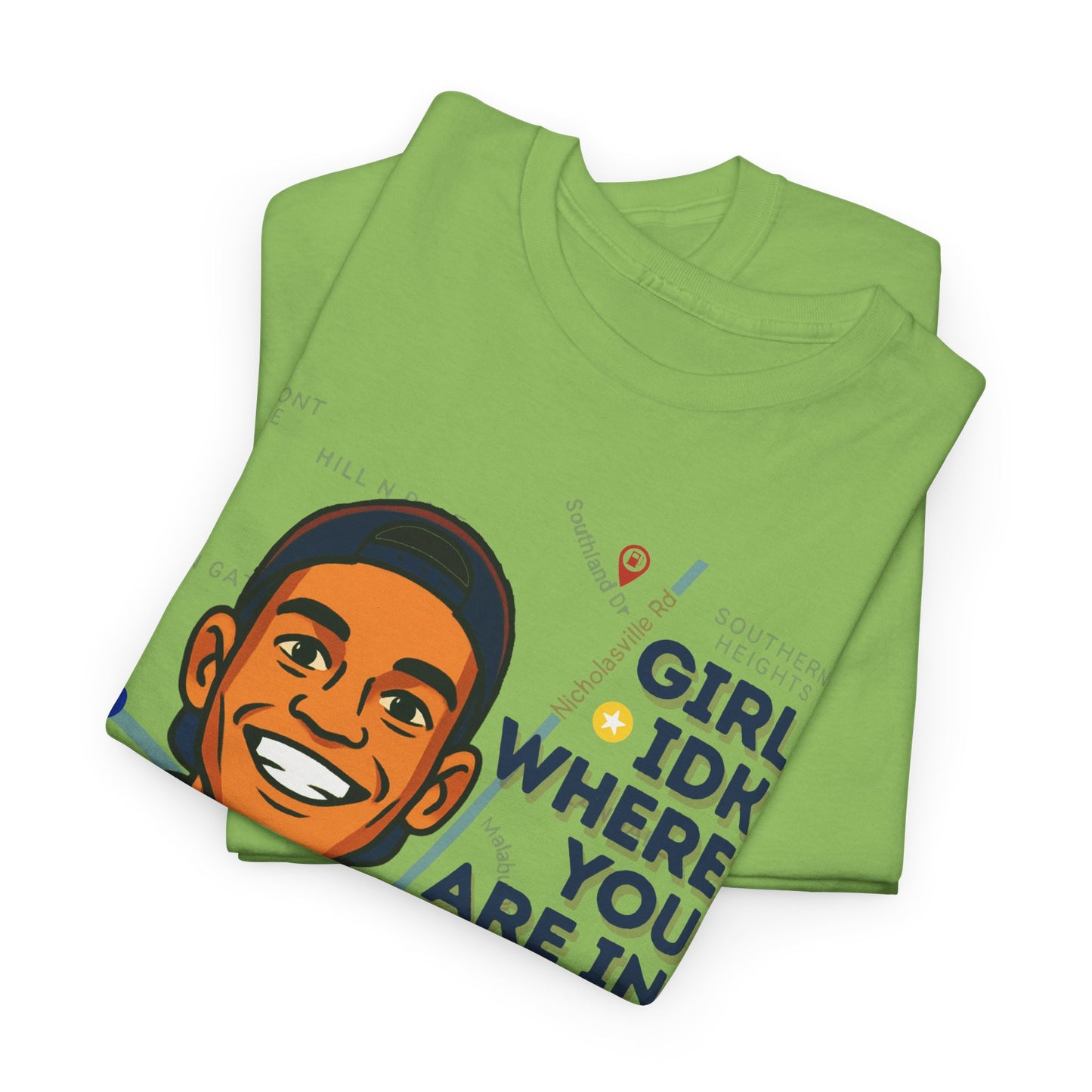 GreatbatchofCookies Girl Idk Where You Are In Town #1 | Lexington Kentucky Tee (Extended Sizes/Colors)