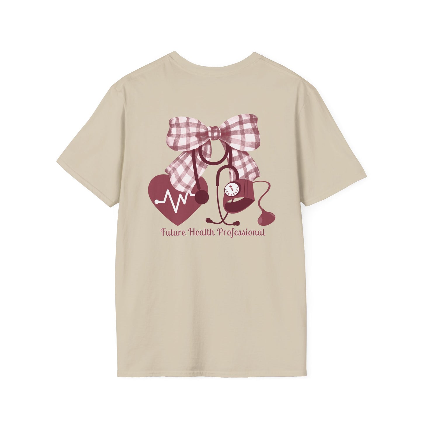 HOSA Tee with bow, stethoscope, bp cuff - Unisex T-Shirt
