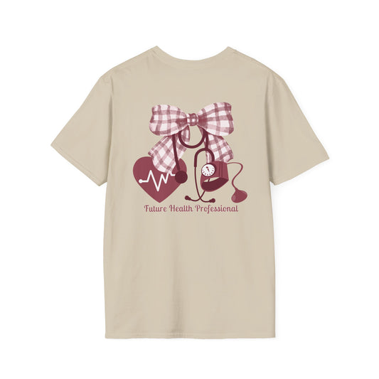 HOSA Tee with bow, stethoscope, bp cuff - Unisex T-Shirt