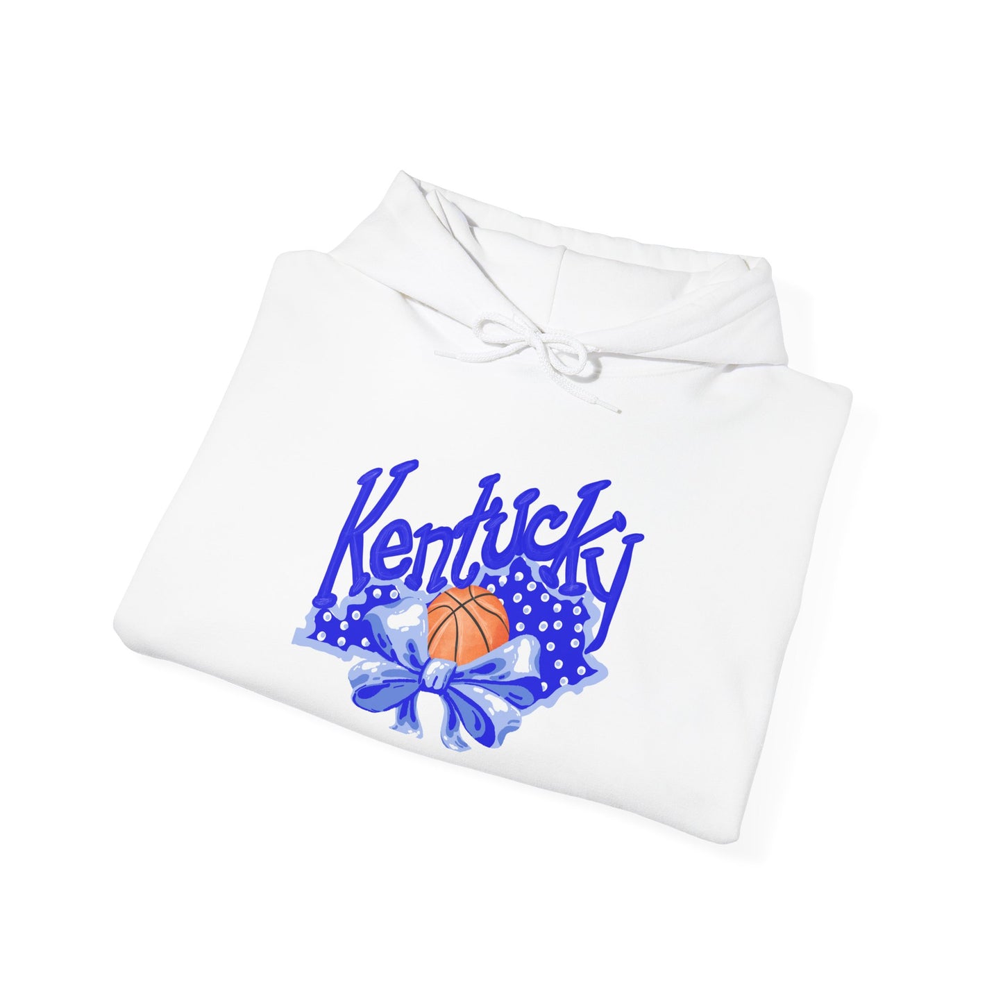 Basketball and Bows Kentucky Hoodie