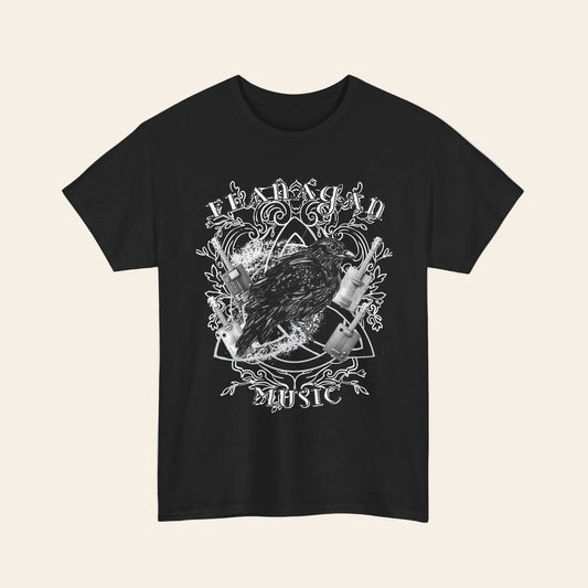 Flanagan Music T-Shirt - Raven Edition