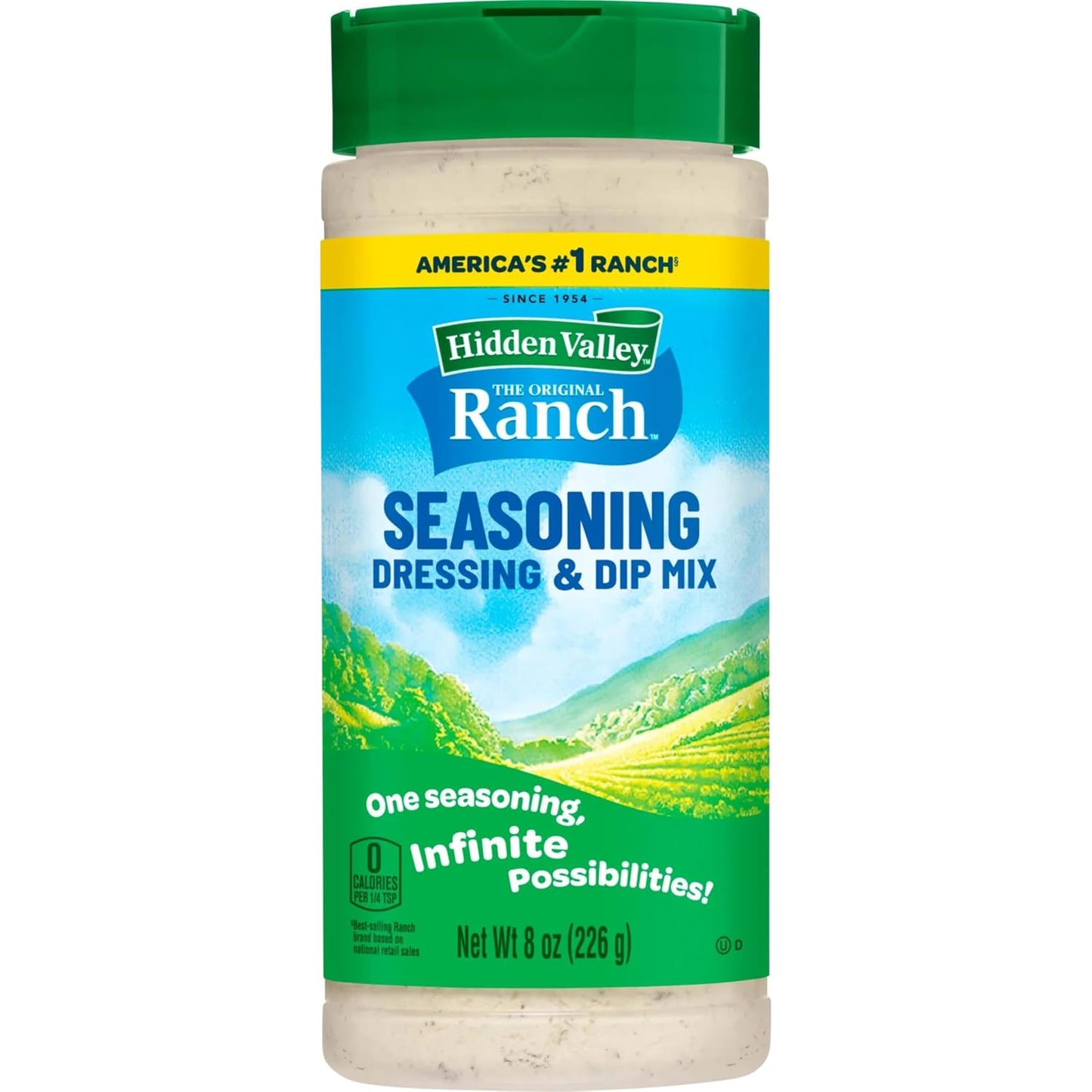 Hidden Valley Original Ranch Seasoning, Dressing and Dip Mix, 8 Ounces (Package May Vary)