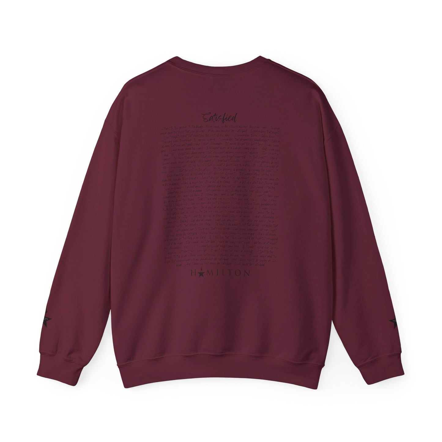 "Satisfied" - Musical Crewneck Sweatshirt