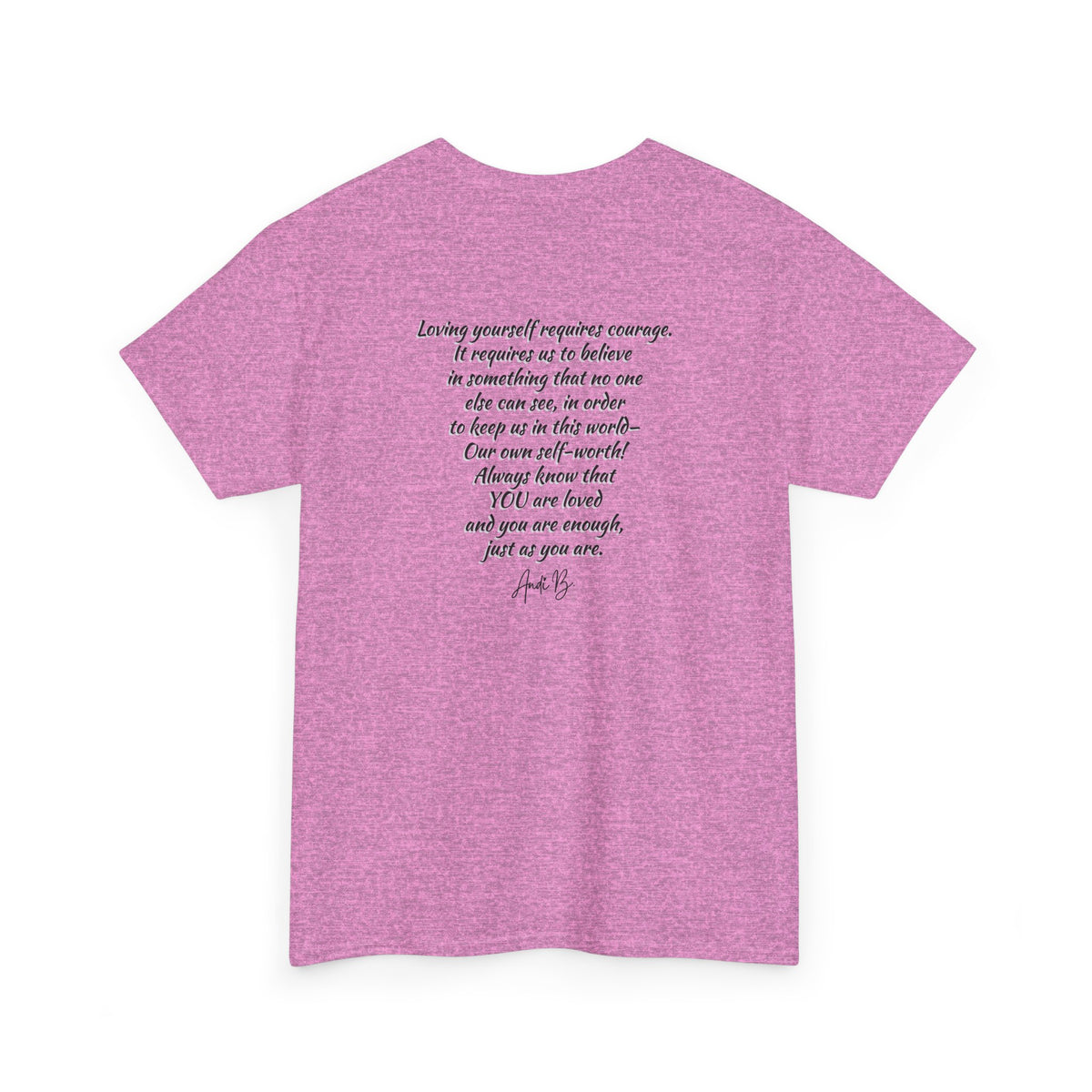 Goddess Sized Tee — "I'm not fat, I'm Goddess Sized" Empowerment T‑Shirt | Andi B. Designs