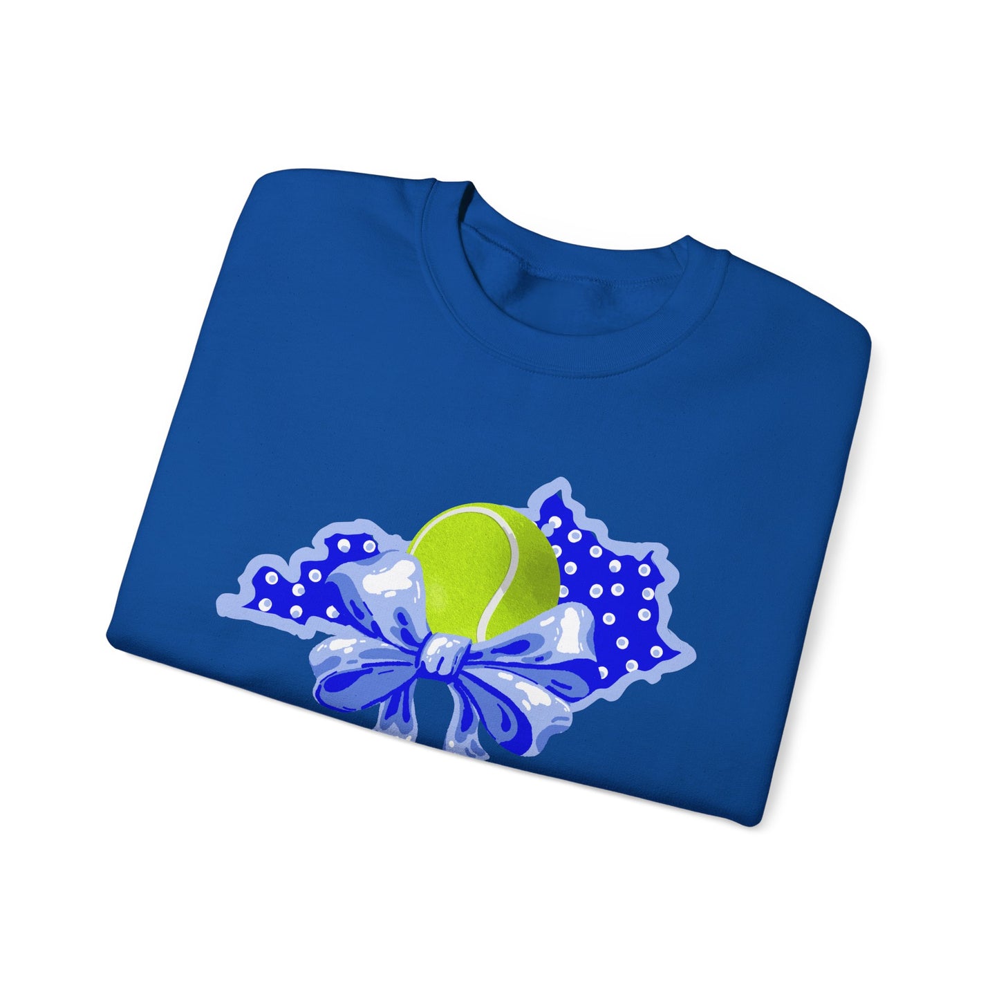 Tennis and Bows Kentucky Crewneck