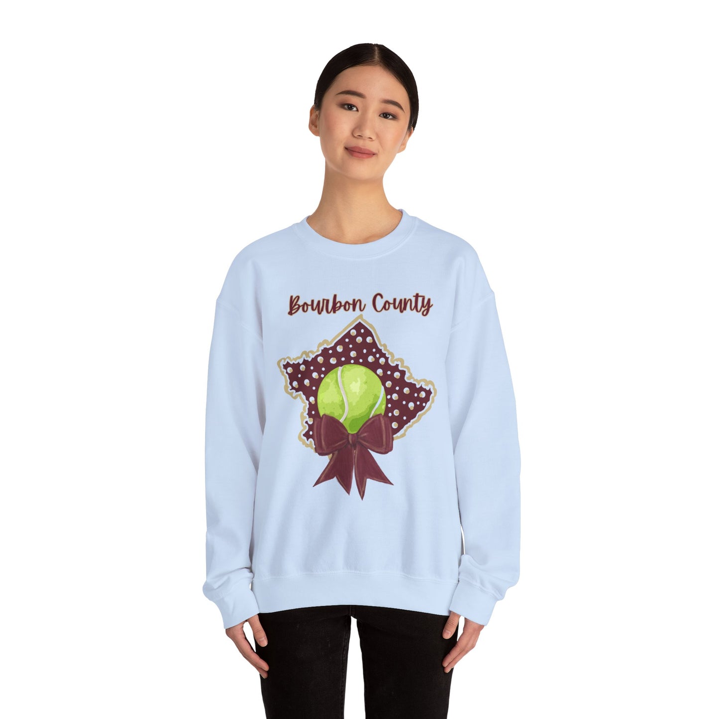 Bourbon County Tennis Crewneck