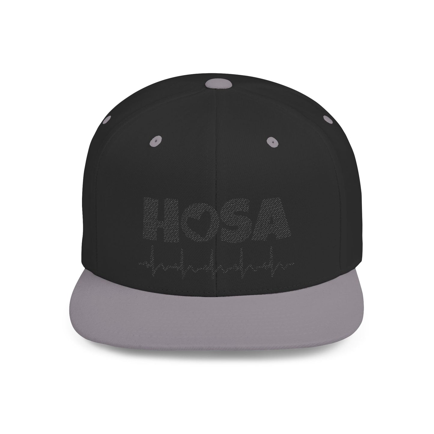 HOSA Heartbeat Flatbill Snapback - Black Edition