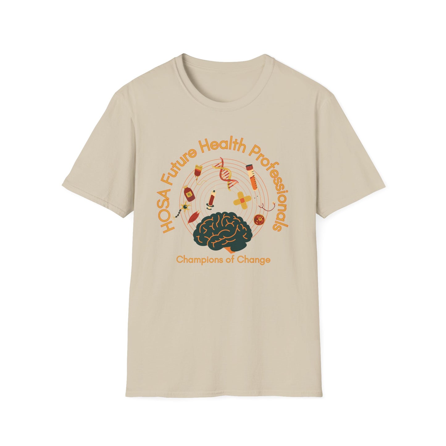 HOSA Learning All the Things Tee - Yellow Font