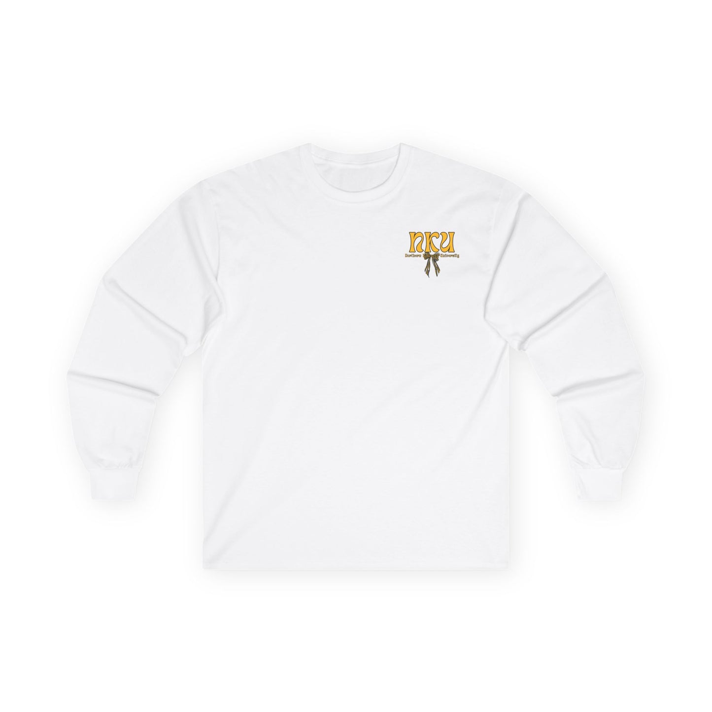 NKU Norse Ombre Stack Long Sleeve Tee