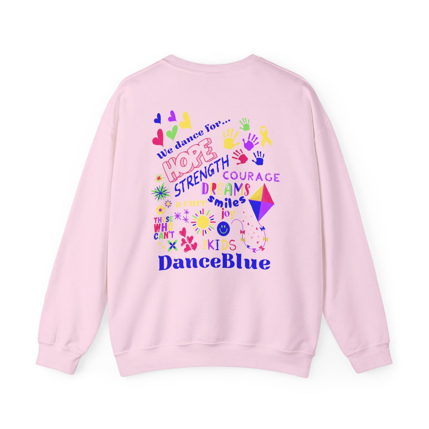 DanceBlue Hope & Strength Bright Crewneck