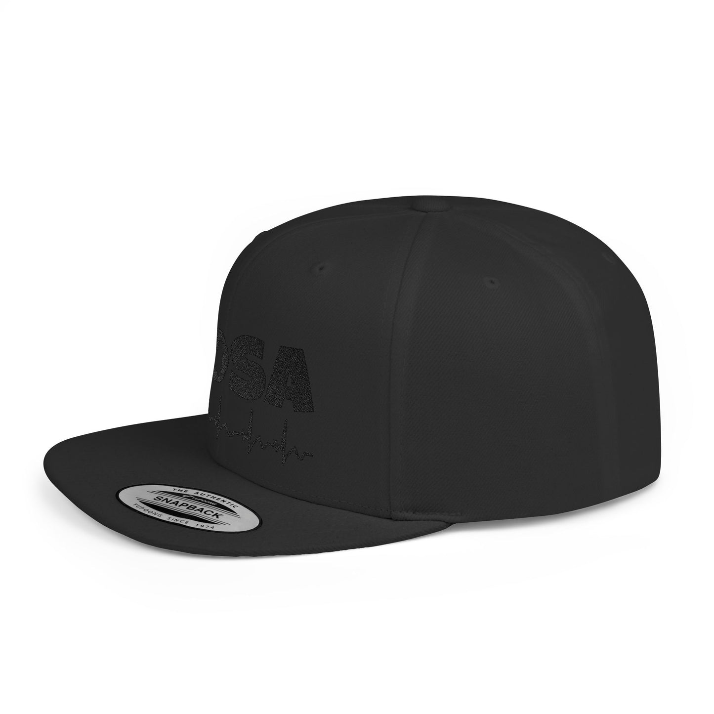 HOSA Heartbeat Flatbill Snapback - Black Edition