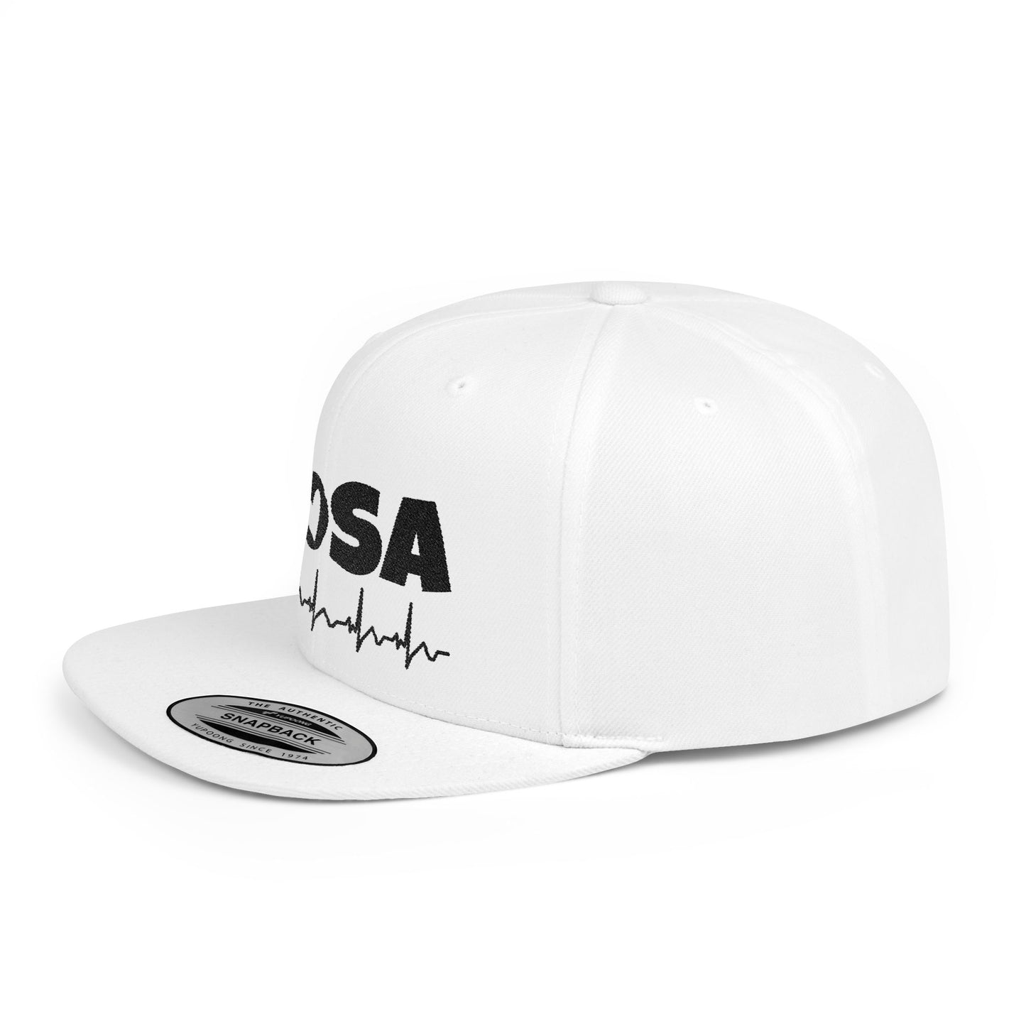 HOSA Heartbeat Flatbill Snapback - Black Edition