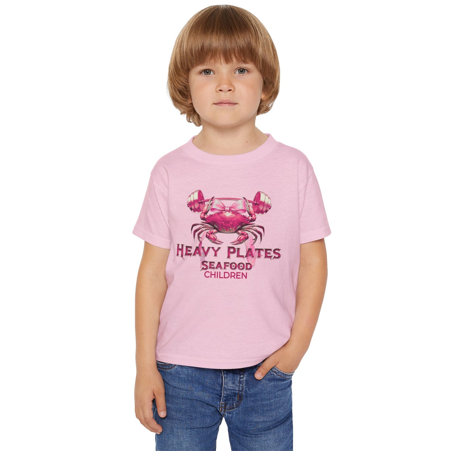 Heavy Plates Toddler Bow Tshirt