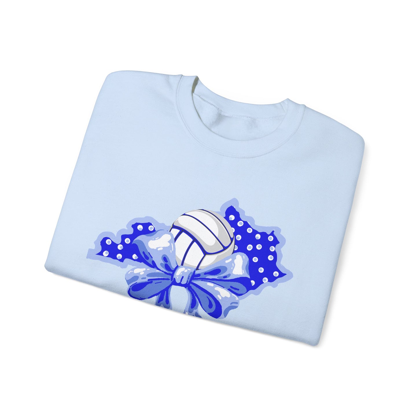 Volleyball and Bows Kentucky Crewneck