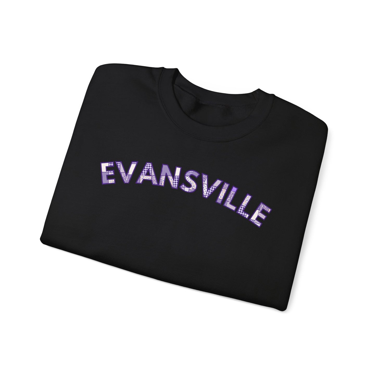 Evansville Patchwork Crewneck