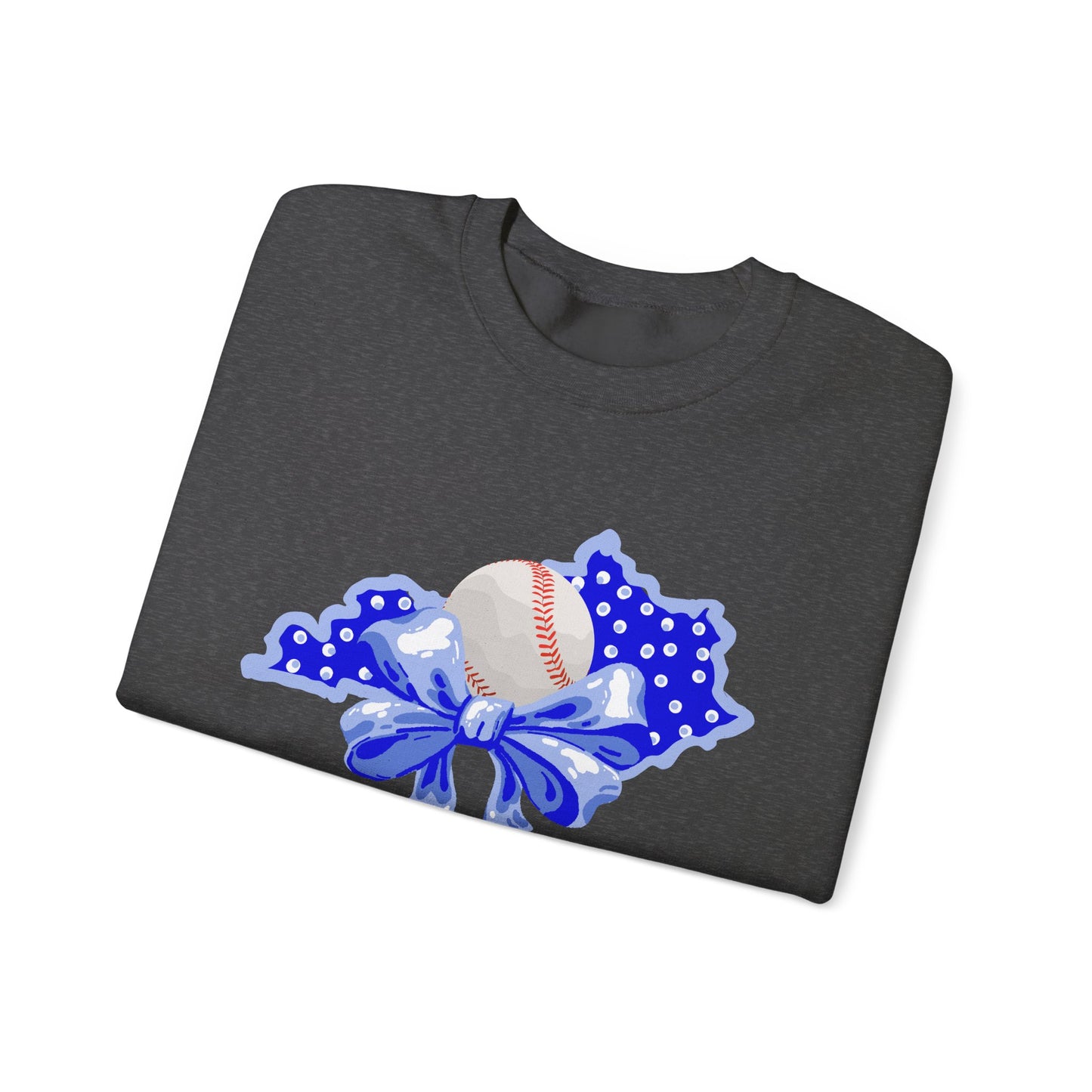 Baseball and Bows Kentucky Crewneck