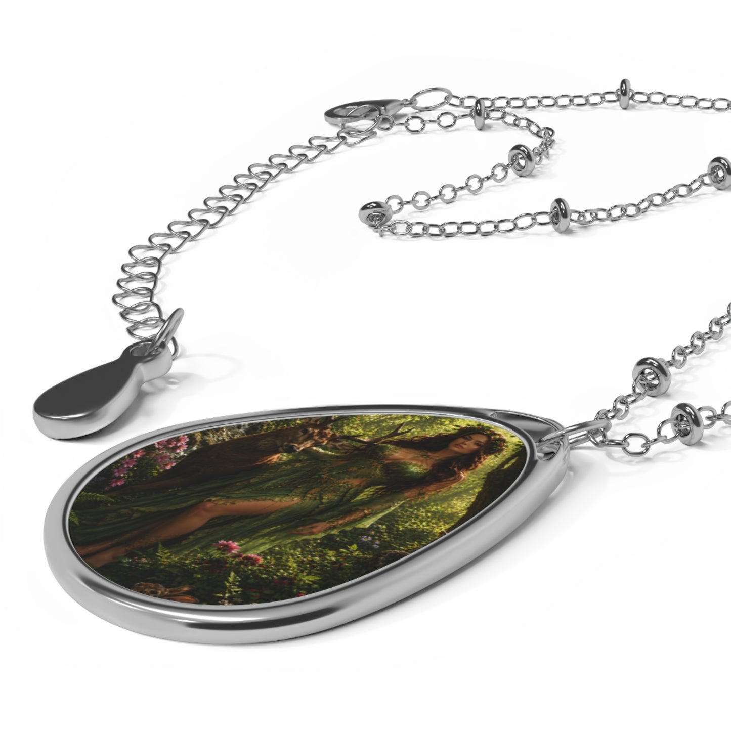 Earth Goddess Oval Necklace | Andi B. Designs