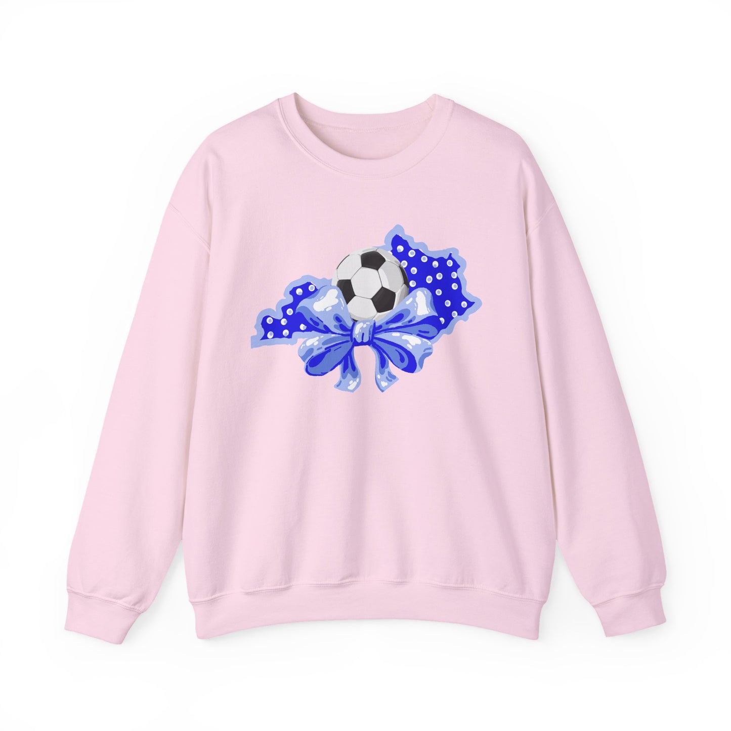 Soccer and Bows Kentucky Crewneck