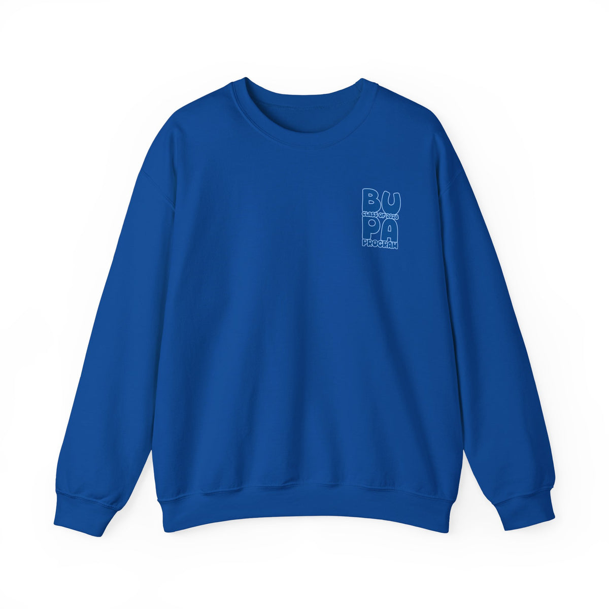Brescia PA Program Blue Ombre Graphic Crewneck Sweatshirt