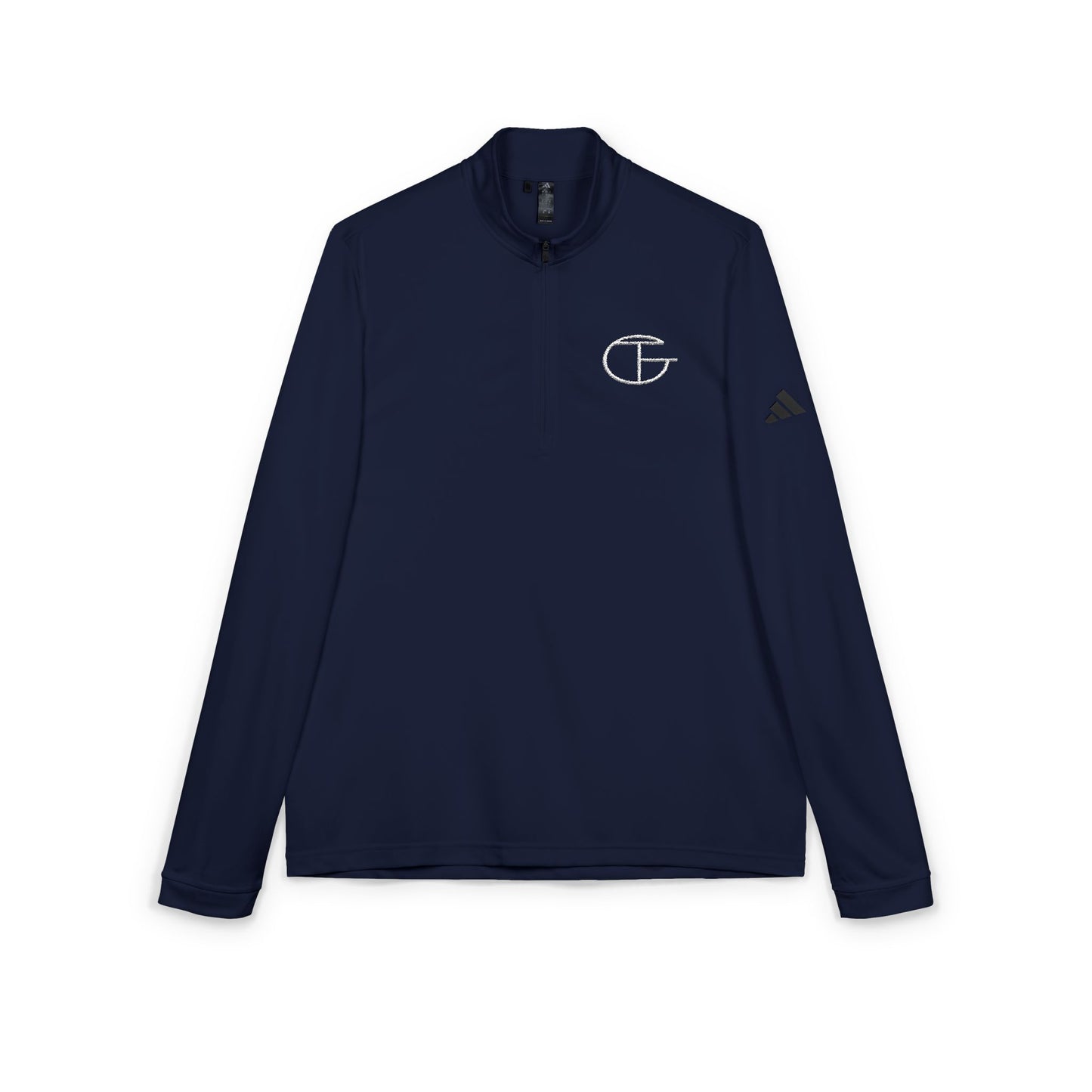 TG Athletic Apparel Embroidered Quarter-Zip Pullover — Lightweight Adidas® Performance Top